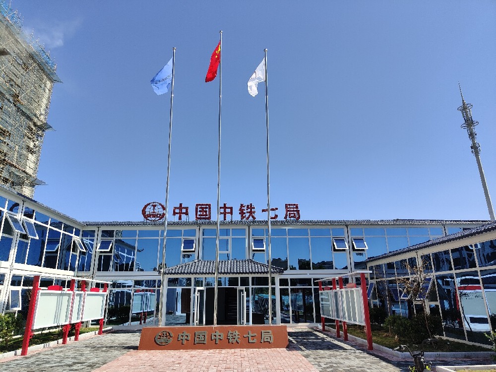 旗杆电动门安装完成_徐州电动门